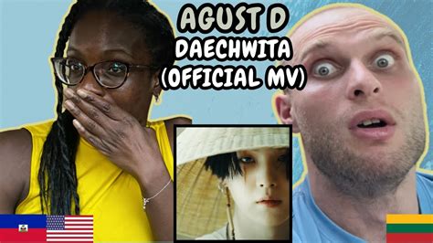 Agust D DAECHWITA 대취타 Reaction Official MV FIRST TIME HEARING