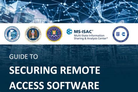 Guide To Securing Remote Access Software Industrial Cyber