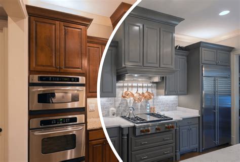 Top Kitchen Cabinet Refinishing Repainting Kitchen Cabinets Cost