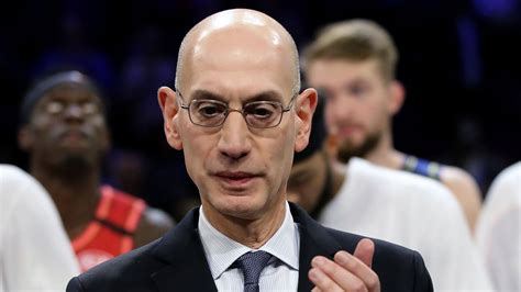 Nba Commissioner Adam Silver Updates Players On League Status Nba