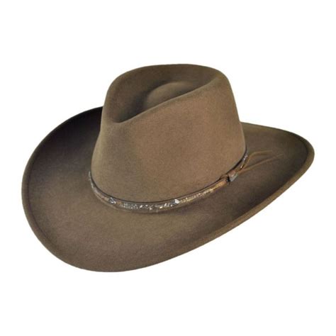 Stetson Mountain Sky Crushable Outback Hat All Fedoras Outback Hat