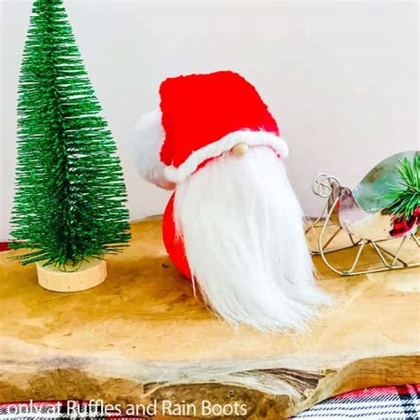 This Dollar Tree Light Up Gnome Santa Is An Adorable And Quick Craft