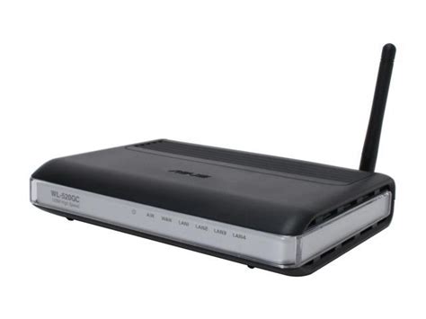 ASUS WL-520gC 125 HSM Wireless Router 802.11b/g up to 54Mbps/ DD-WRT ...
