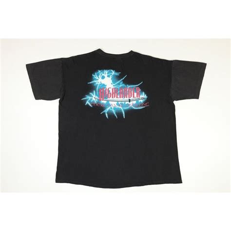 Vintage 90s Highlander There Can Be Only One Lightning Movie Tee Grailed