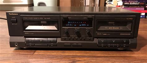 Technics Rs Tr Stereo Dual Cassette Tape Deck Tested Eb