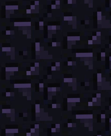 Minecraft Obsidian Block Texture