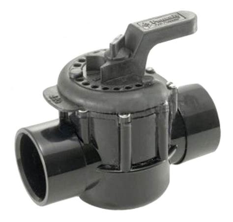 Pentair 2 Way CPVC 2 Inch Swimming Pool High Flow Rate Diverter Valve