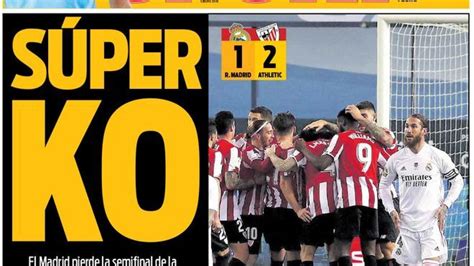 La Portada Del Diario SPORT 15 01 2021