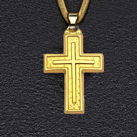 Discover the timeless beauty of gold cross necklaces.