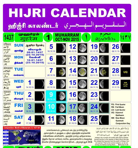 Islamic Month Beginning Discussion Hijri Calendar | Hot Sex Picture