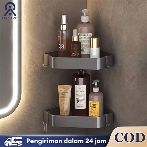 Jual Rak Sudut Stainles Steel Rak Sudut Kamar Mandi Rak Sabun Shampoo