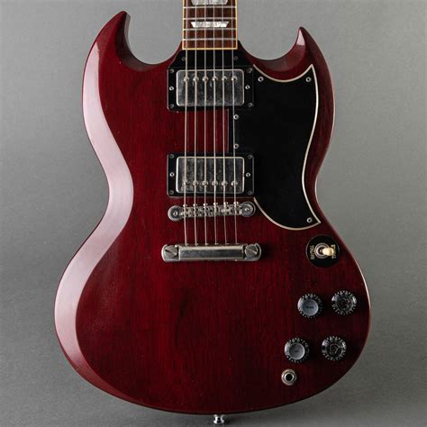 Carter Vintage Gibson 62 Prehistoric Sg Reissue 1986 Cherry