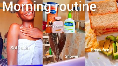 My Realistic Morning Routine Shower Routine Bodycare Breakfast More