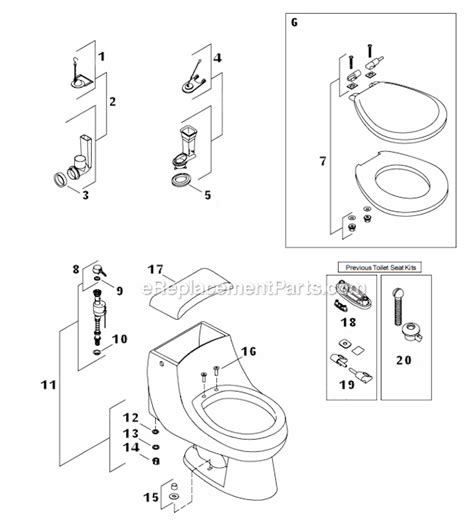 Kohler Toilet Seat Parts Diagram - Velcromag