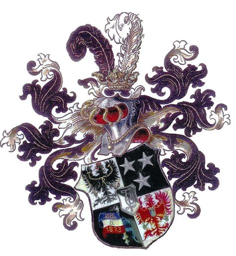 Wappen Von Corps Borussia Zu Berlin Coat Of Arms Crest Of Corps