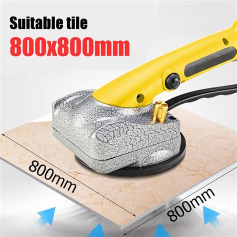 1000W Portable Tiles Tiling Machine Tile Vibrator Suction Cup