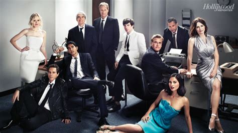 ‘the Newsroom Exclusive Photos Of Aaron Sorkin And The Hbo Cast