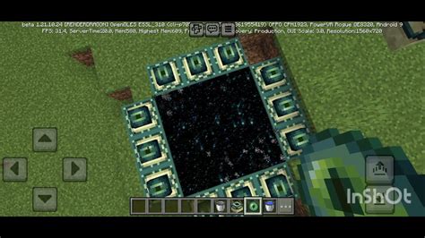 How To Make End Portal In Minecraft Pe Youtube