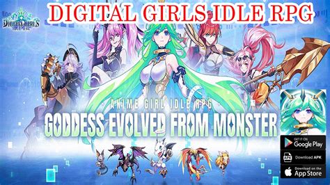 Digital Girls Idle Rpg Gameplay Android Ios Coming Soon