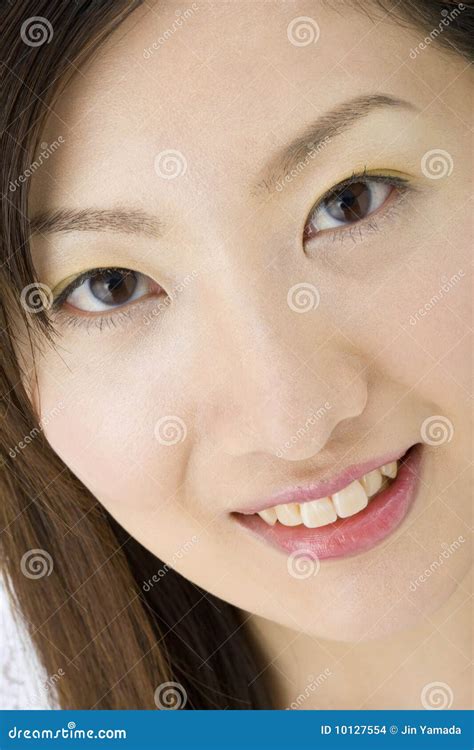 Smiling Japanese Woman Stock Photo Image Of Person Beauty 10127554