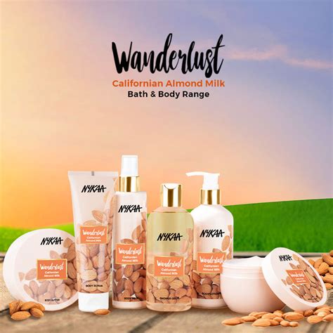 Buy Nykaa Wanderlust Californian Almond Milk Fragrance Moisturising