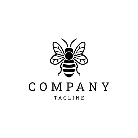 Premium Vector Honey Bee Logo Design Icon Template