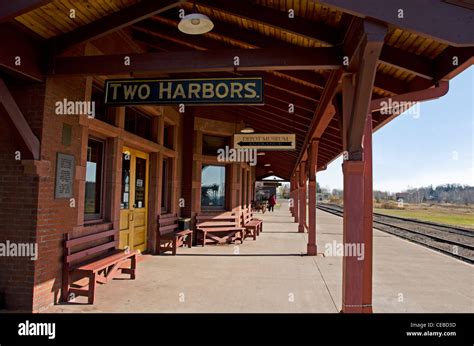 Depot Museum In The Former Duluth And Iron Range Railroad Depot In Two