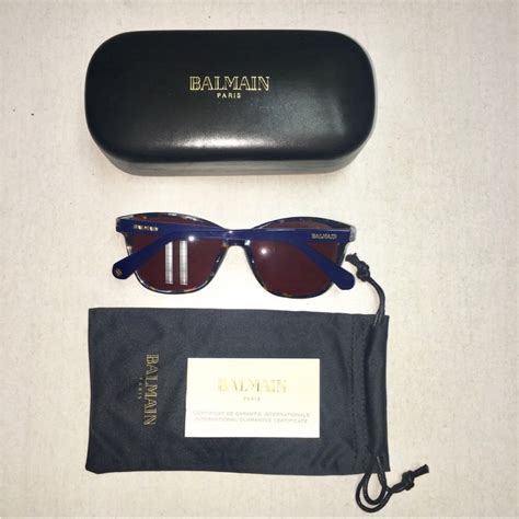 Balmain Tortoise Square Sunglasses 55mm Gem