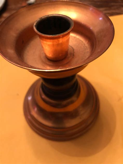 Coppercraft Guild Copper Candle Holder Etsy