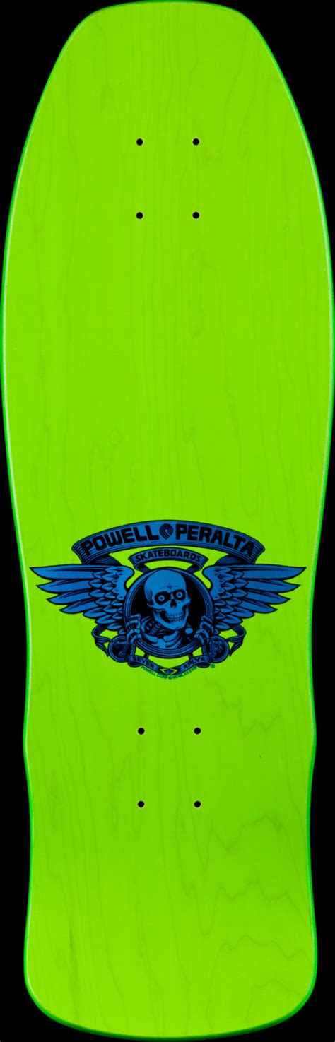 Powell Peralta Per Welinder Nordic Skull Skateboard Deck Green 9 715 X