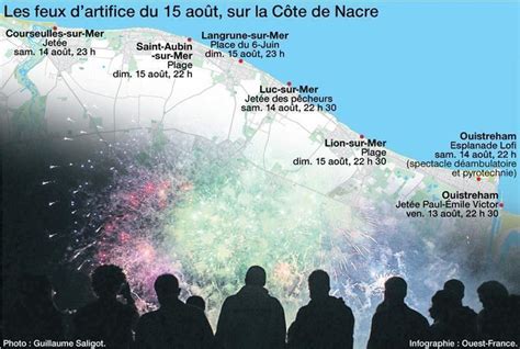 CARTE Week end du 15 août où admirer un feu dartifice dans le