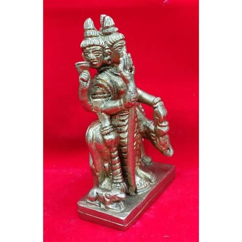 Brass Dattatreya Statue Handmade Lord Dattatreya Statue For Temple