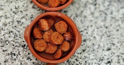 Chorizos A La Sidra Receta De Rociolitran Cookpad