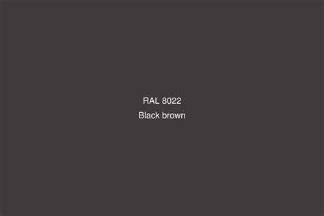 Ral 8022 Colour Black Brown Ral Brown Colours Ral Colour Chart Uk