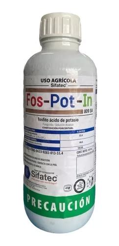 Fungicida Fosfito Acido De Potasio Sifatec 1 Litro