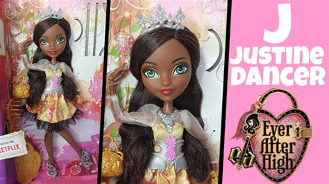 Justine Dancer Ever After High Review Youtube