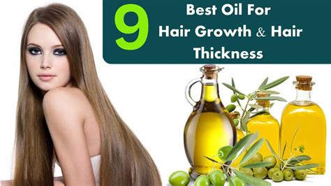 9 Best Oils For Hair Growth And Hair Thickness Healthy Hair Youtube