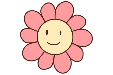 Flower Png File Cute Clip Art Graphic By Wangtemplates · Creative Fabrica