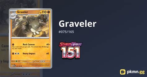 Graveler Pkmn Gg