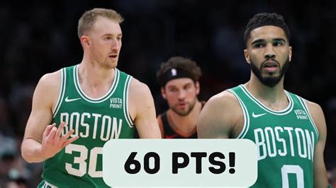 Jayson Tatum Sam Hauser Score Each In Easy Boston Celtics Win In