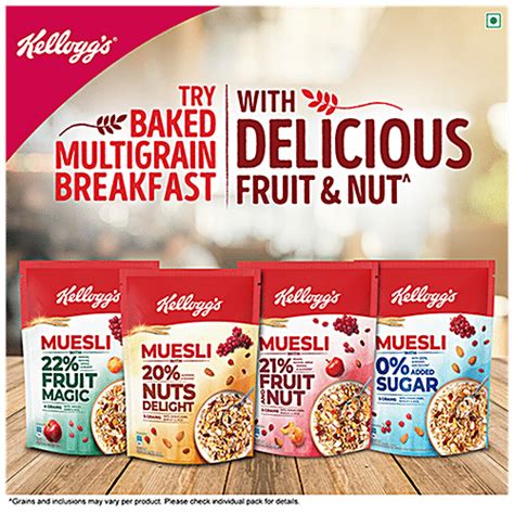 Buy Kelloggs Muesli With Nuts Delight Online At Best Price Of Rs