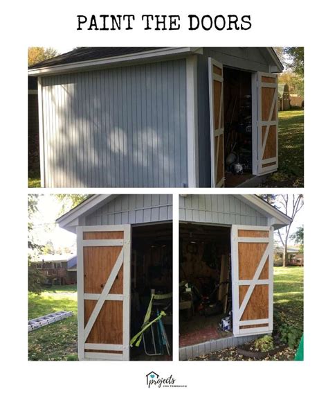 How to Paint a Shed [The Frugal Way] - Projects for Tomorrow