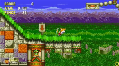 Sonic Knuckles Origins Marble Garden Zone Act Tails Hd