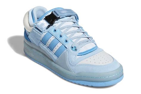 Bad Bunny x adidas Forum Buckle Low "Blue Tint" | Hypebeast