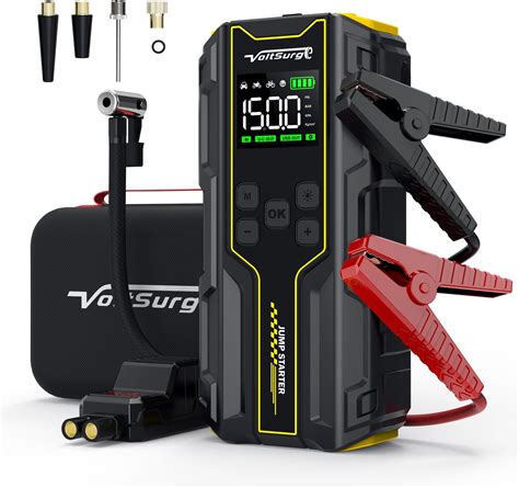 Amazon Portable Car Jump Starter With Air Compressor UTRAI 4000A