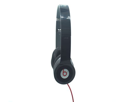 Beats By Dr Dre Solo HD Wired On Ear Headphones Black Red Baxtros