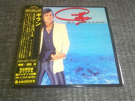 Yahoo オークション 紙ジャケCD IAN GILLAN ギラン ミスターユニバ