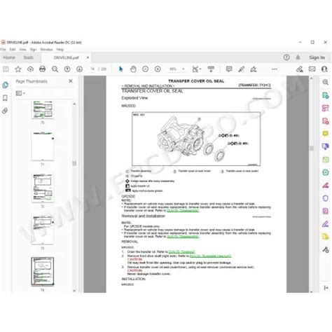 Nissan Qashqai J Service Manual