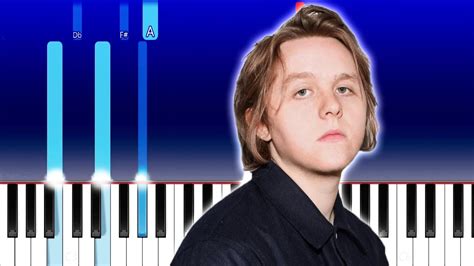 Lewis Capaldi Wish You The Best Piano Tutorial Youtube