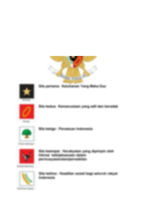 Lambang Sila Keempat Pancasila Adalah